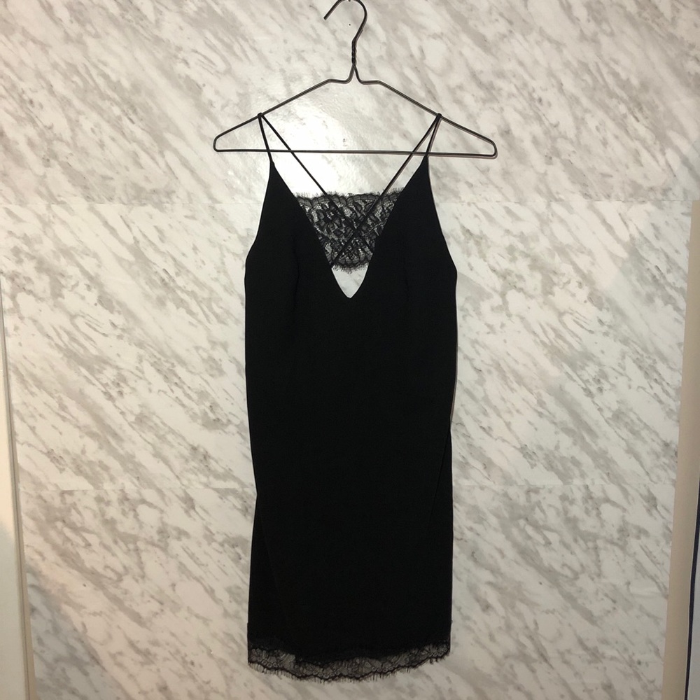 Topshop Cami Dress Black Size 2